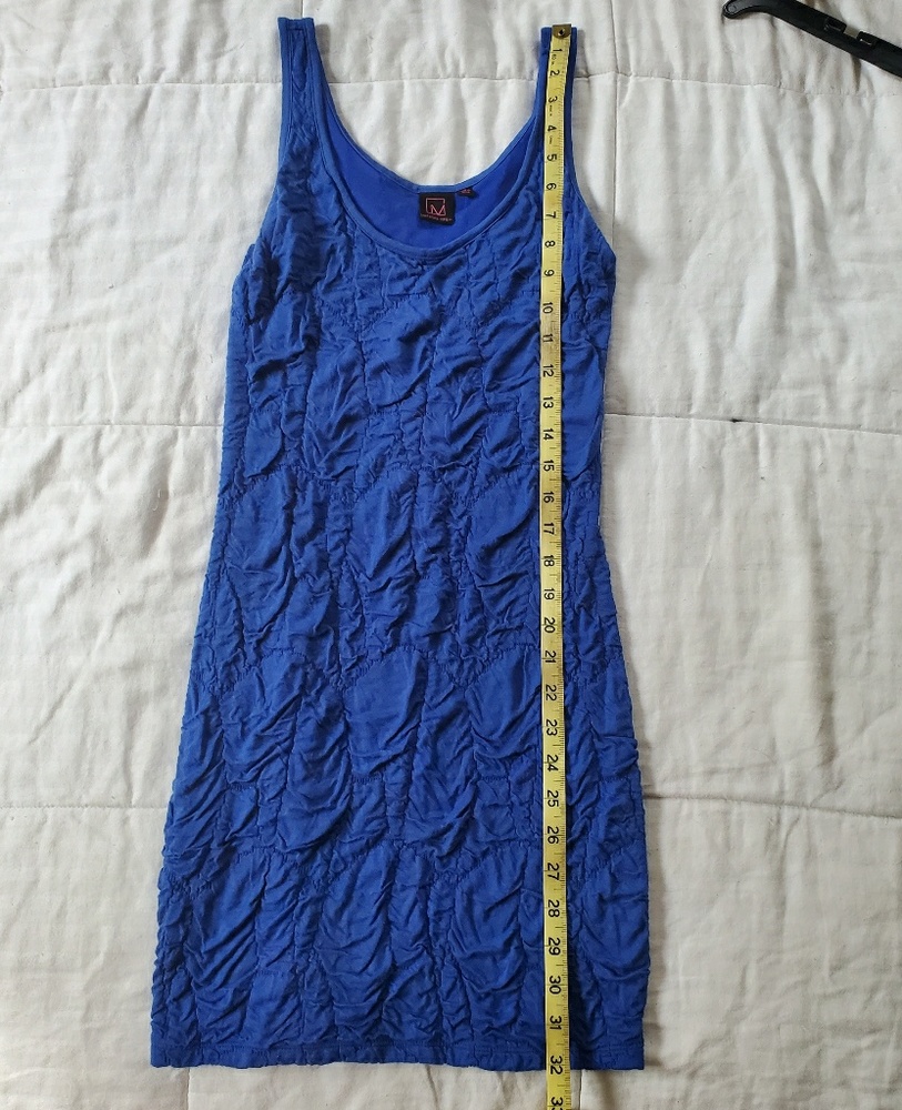 Small royal blue mini dress by material girl
